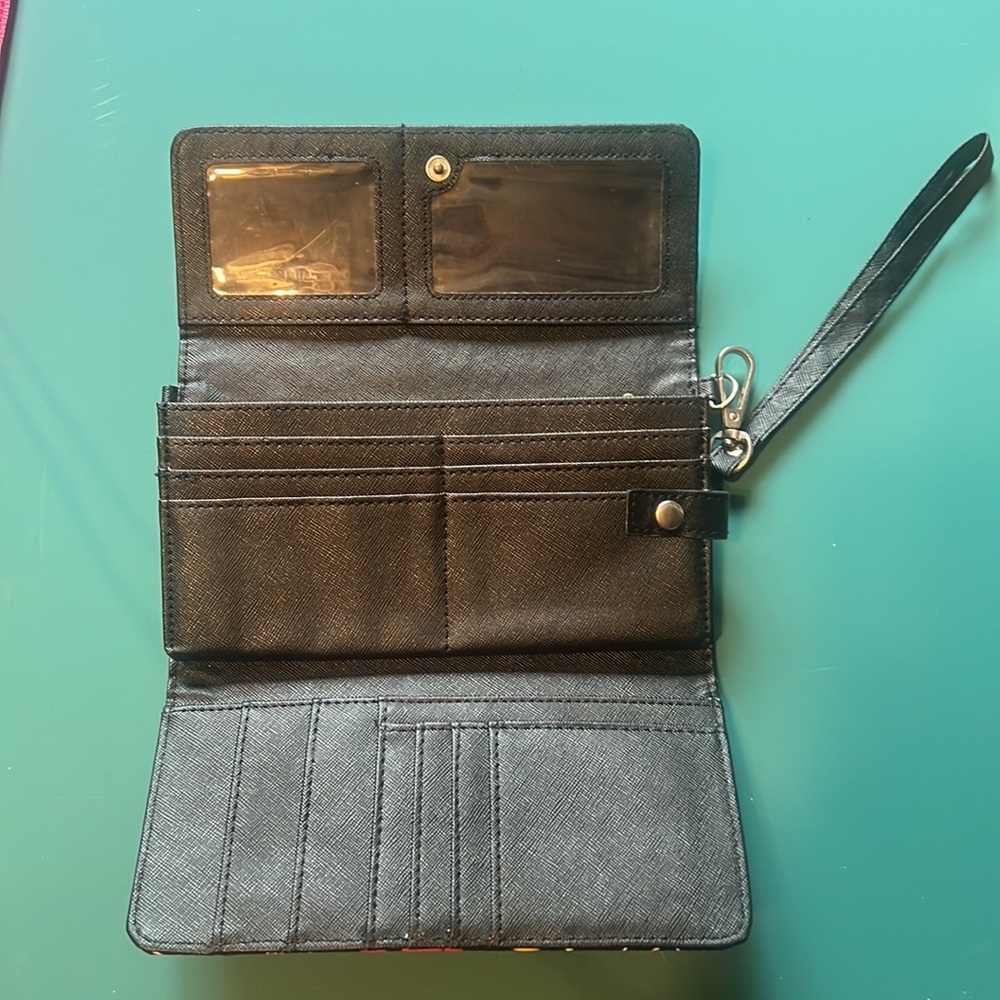 ♥️ Disney Parks Icons Mickey & Minnie Wallet Wristlet! - Picture 4 of 7